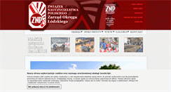 Desktop Screenshot of lodz.znp.edu.pl
