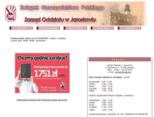Tablet Screenshot of jaroslaw.znp.edu.pl