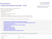 Tablet Screenshot of it.znp.edu.pl