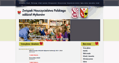 Desktop Screenshot of mykanow.znp.edu.pl