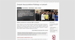 Desktop Screenshot of losice.znp.edu.pl