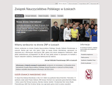 Tablet Screenshot of losice.znp.edu.pl