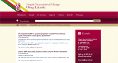 Desktop Screenshot of lubuski.znp.edu.pl